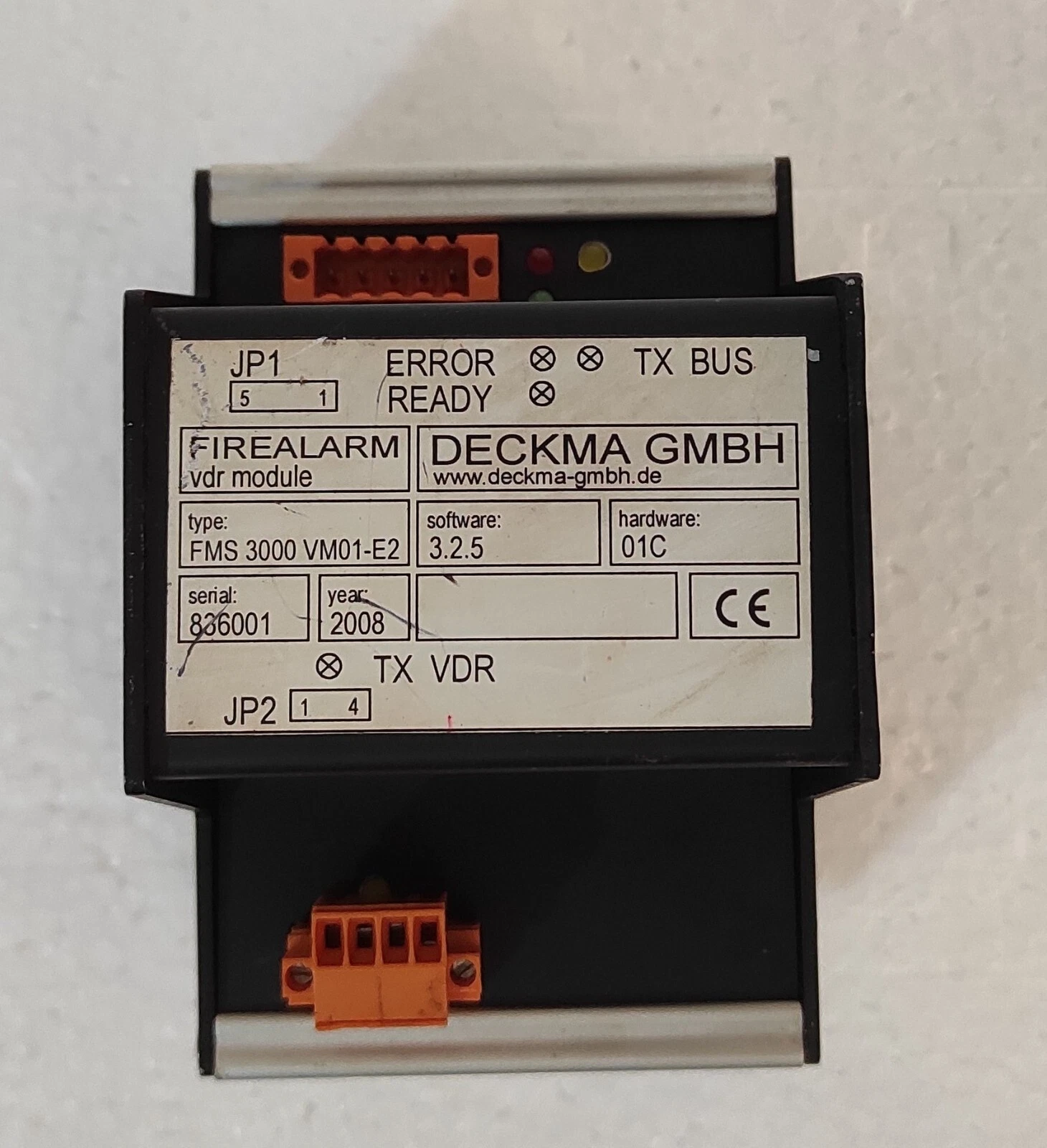 Deckma FMS 3000 VM01-E2 GMBH Fire Alarm VDR Module FMS 3000